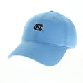 UNC Dry Fit Hat in Carolina Blue with Mini NC Interlock
