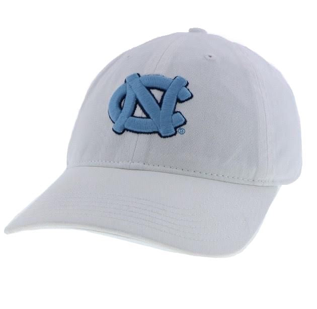 Champ by Legacy- White Carolina Blue Logo Adjustable Back