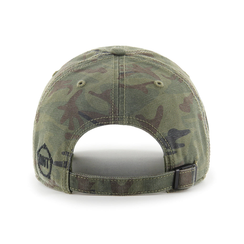 Carolina Tar Heels Green Camo Hat by 47" Brand