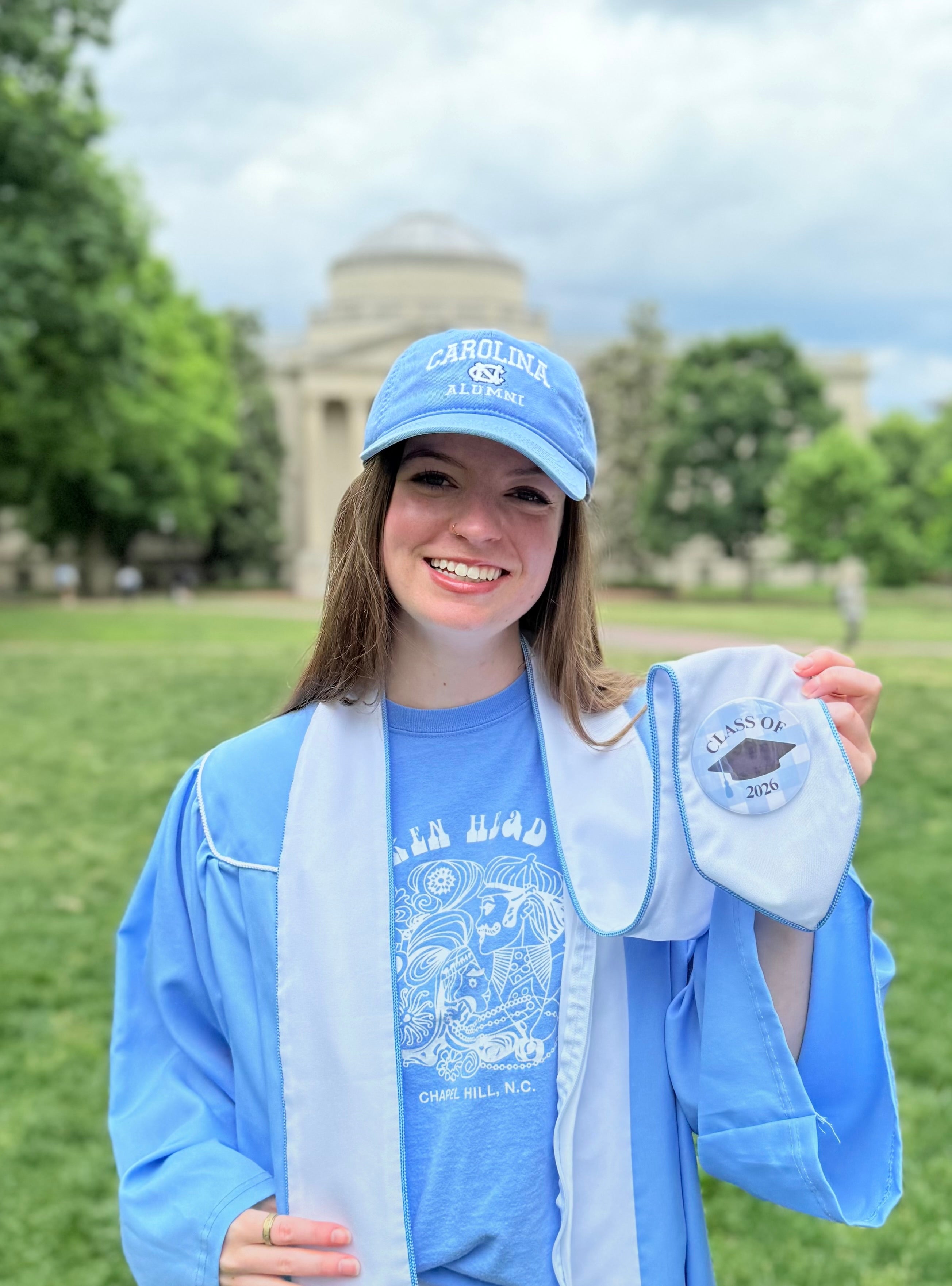 UNC Alumni Hat - Carolina Alumni Hat in Carolina Blue