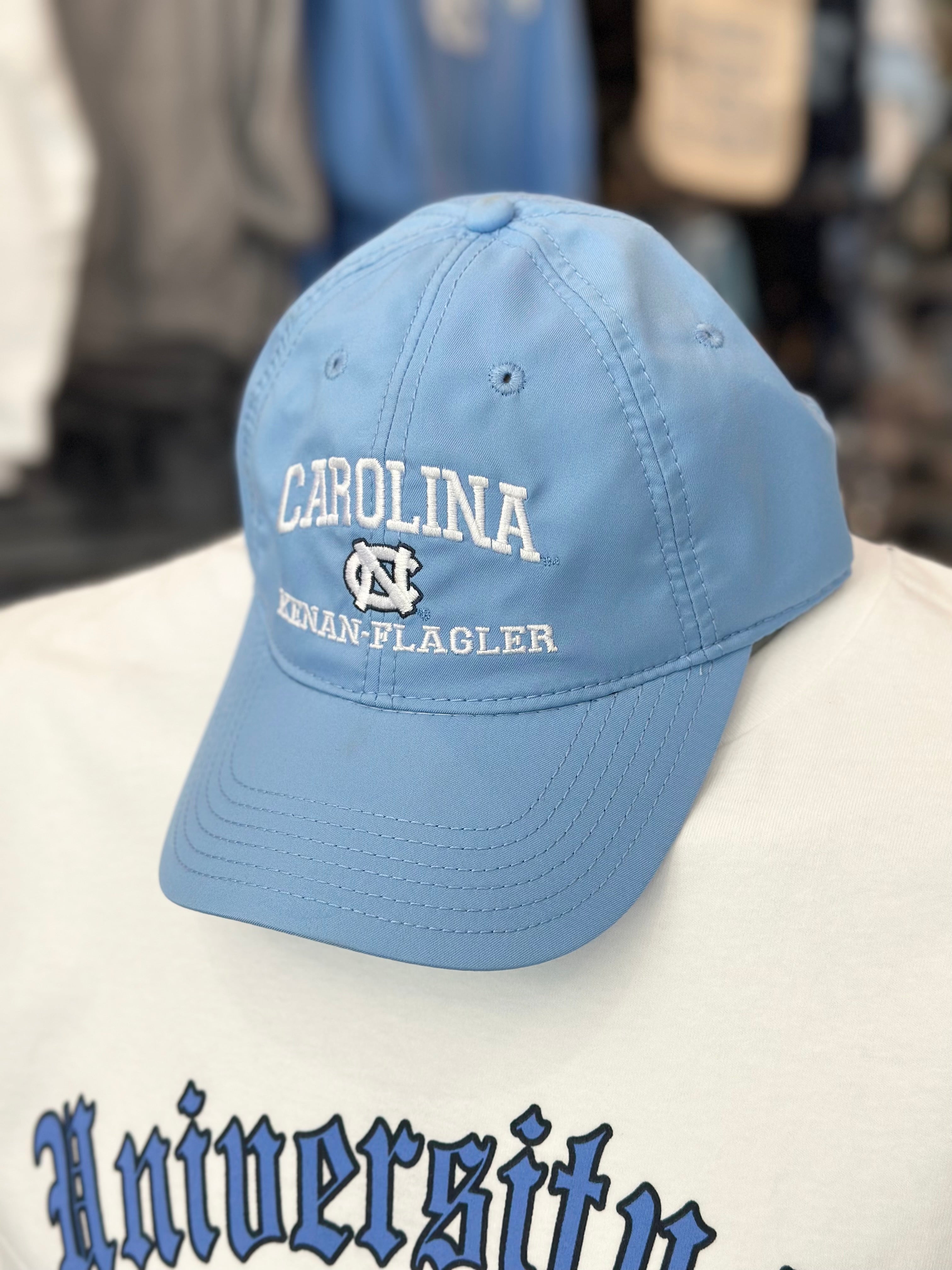 UNC Kenan-Flagler Business School Hat in Carolina Blue Dry Fit Adjustable