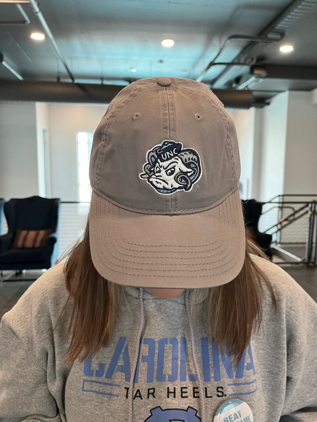 UNC Grey Rameses Mascot Hat by Legacy